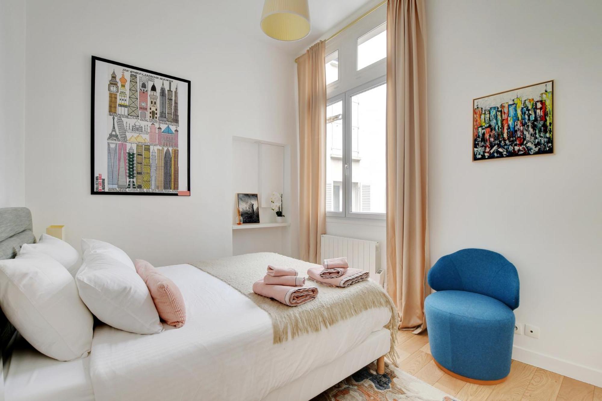 Luxury Paris, Paisible, 2 Chambres, Toute Commodités